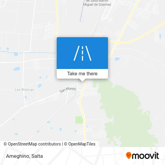 Ameghino map