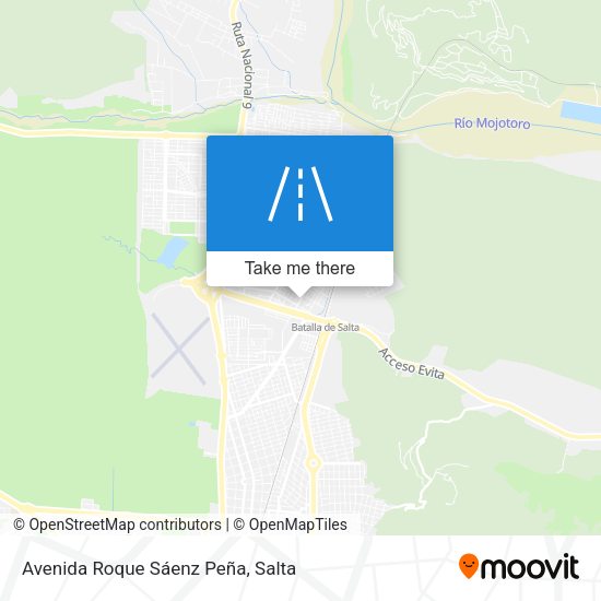 Mapa de Avenida Roque Sáenz Peña