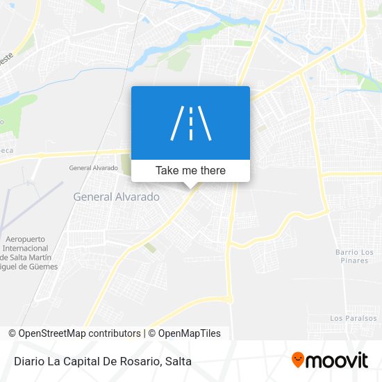 Diario La Capital De Rosario map