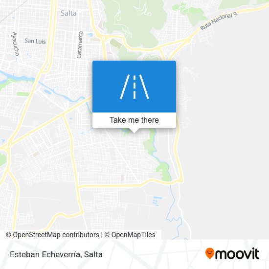 Esteban Echeverría map