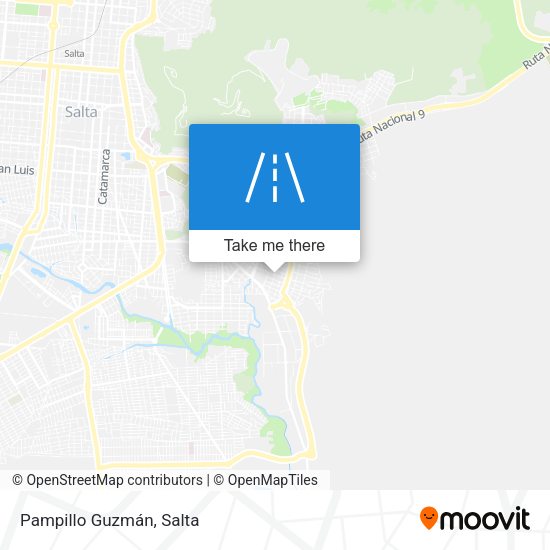 Mapa de Pampillo Guzmán
