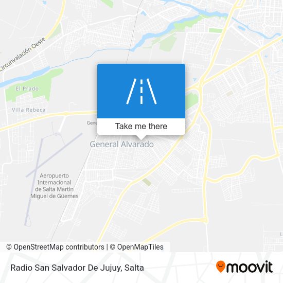 Radio San Salvador De Jujuy map
