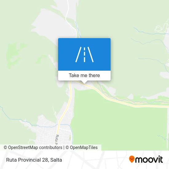 Ruta Provincial 28 map