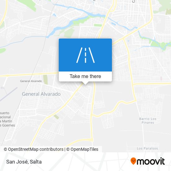 San José map