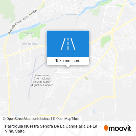 Parroquia Nuestra Señora De La Candelaria De La Viña map