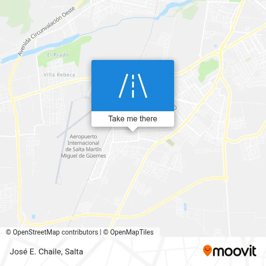 José E. Chaile map