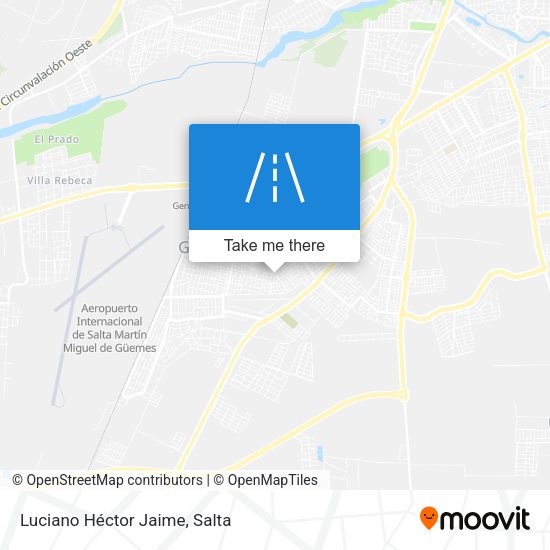 Luciano Héctor Jaime map