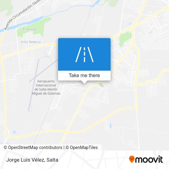 Mapa de Jorge Luis Vélez
