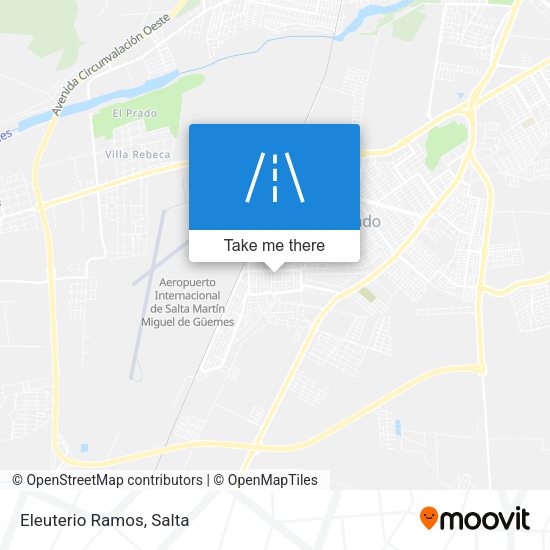 Mapa de Eleuterio Ramos