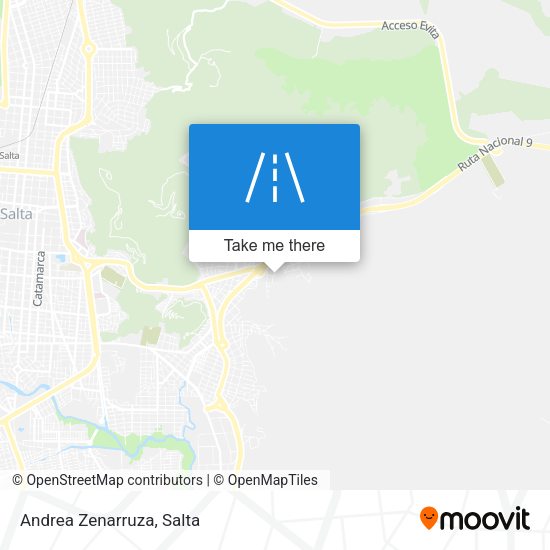 Mapa de Andrea Zenarruza