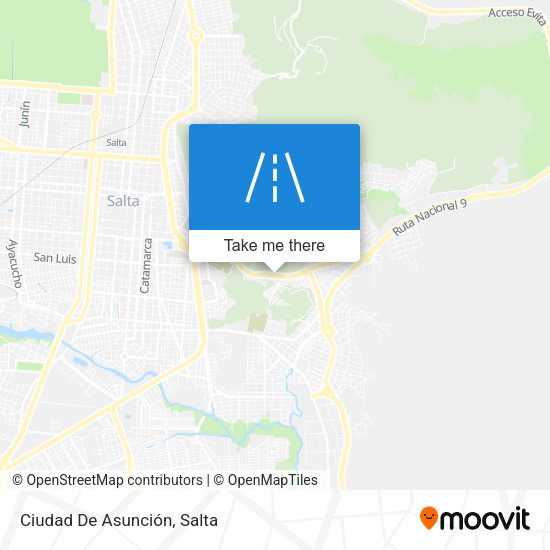 Ciudad De Asunción map