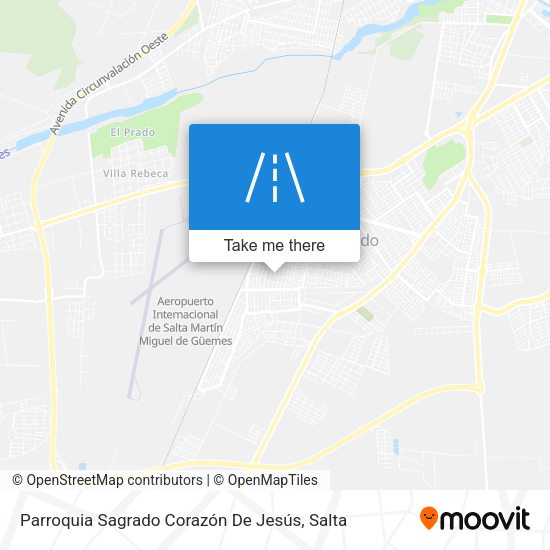 Mapa de Parroquia Sagrado Corazón De Jesús