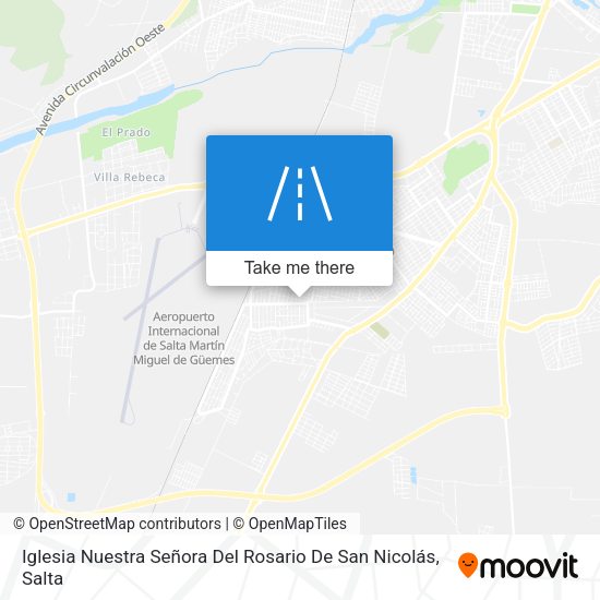 Iglesia Nuestra Señora Del Rosario De San Nicolás map