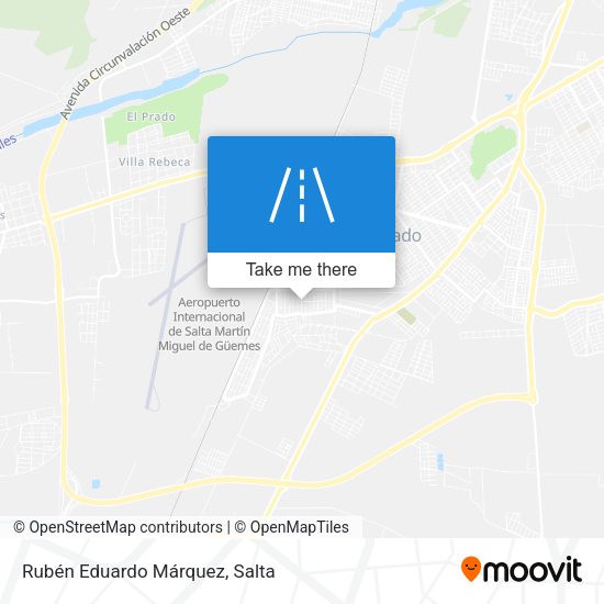 Mapa de Rubén Eduardo Márquez