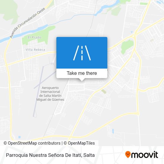 Parroquia Nuestra Señora De Itatí map
