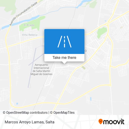 Mapa de Marcos Arroyo Lamas
