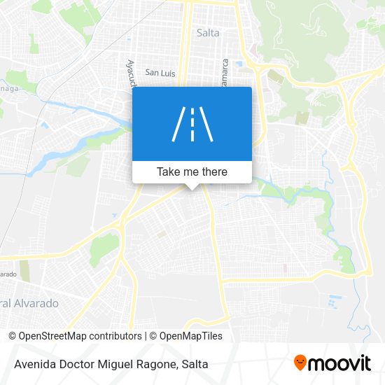 Avenida Doctor Miguel Ragone map