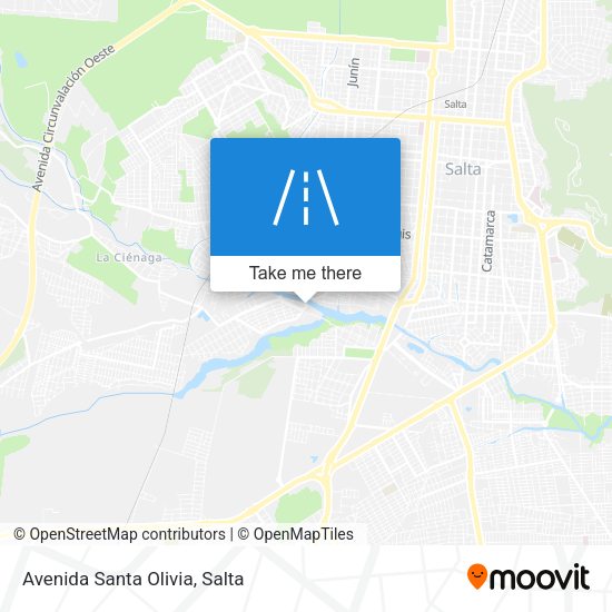Mapa de Avenida Santa Olivia