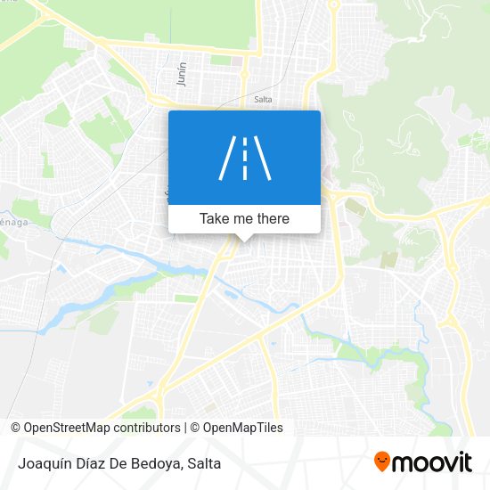 Joaquín Díaz De Bedoya map