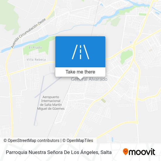 Parroquia Nuestra Señora De Los Ángeles map