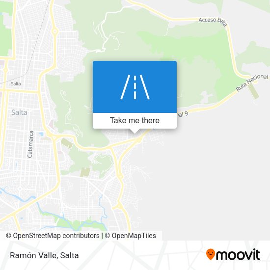 Mapa de Ramón Valle