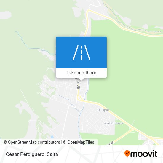 Mapa de César Perdiguero