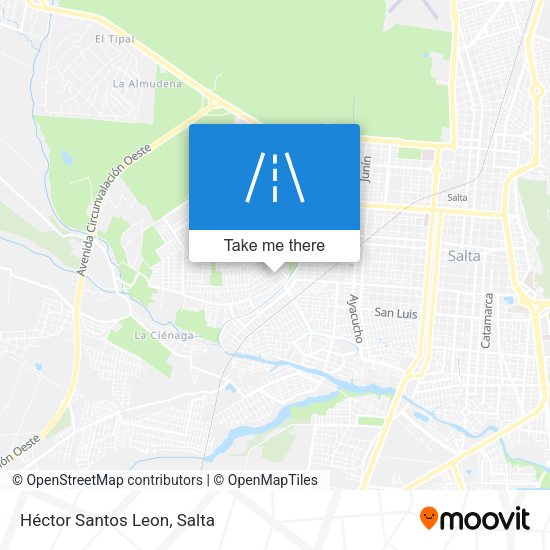 Mapa de Héctor Santos Leon