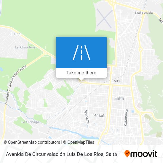 Mapa de Avenida De Circunvalación Luis De Los Ríos