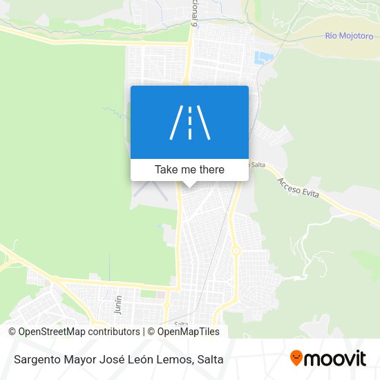 Mapa de Sargento Mayor José León Lemos