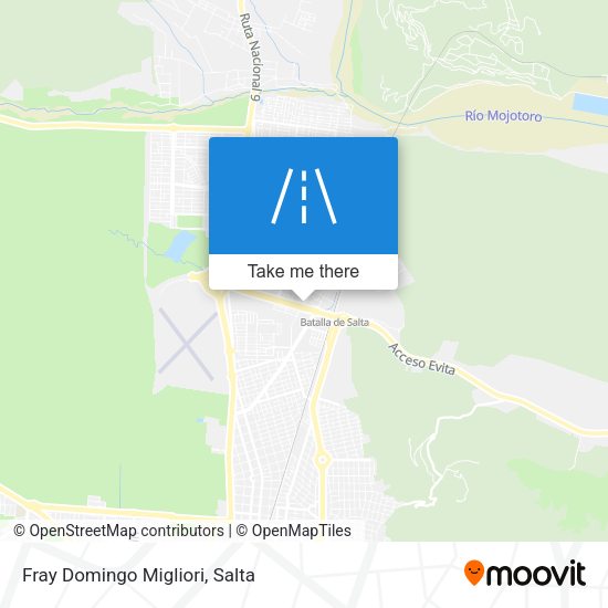 Mapa de Fray Domingo Migliori
