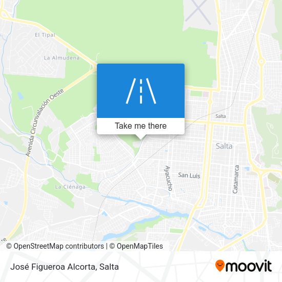 José Figueroa Alcorta map