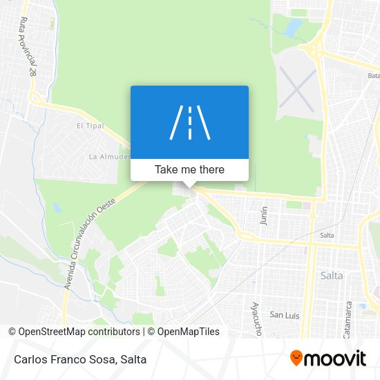 Mapa de Carlos Franco Sosa