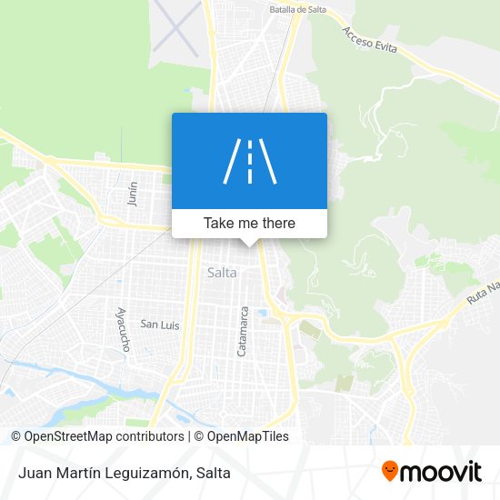 Mapa de Juan Martín Leguizamón