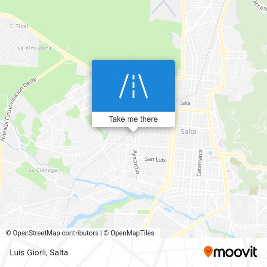 Mapa de Luis Giorli