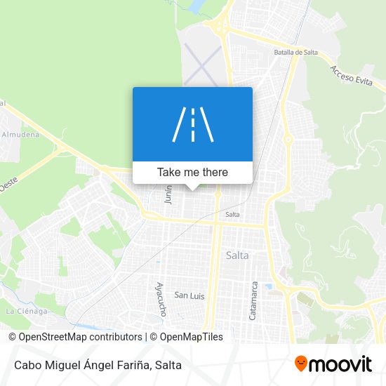 Cabo Miguel Ángel Fariña map