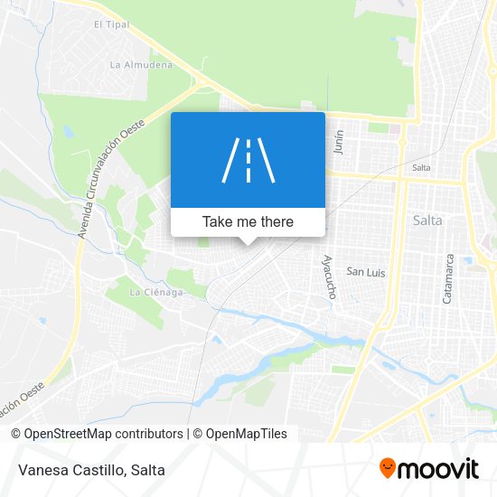 Mapa de Vanesa Castillo