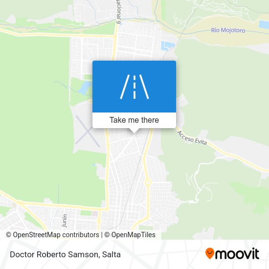 Doctor Roberto Samson map