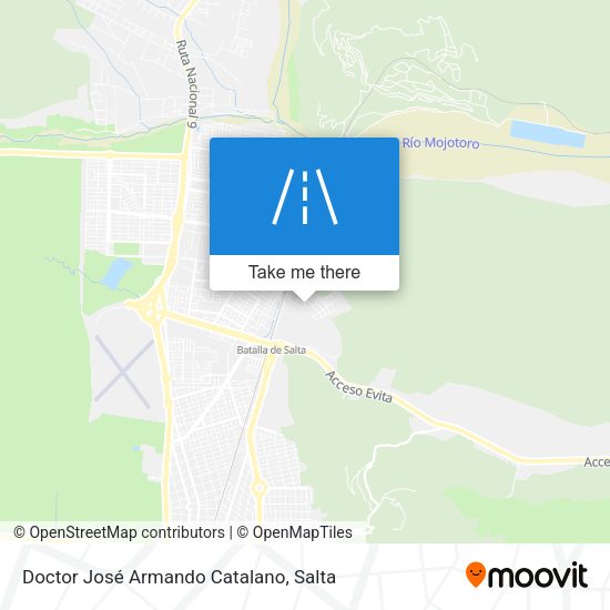 Mapa de Doctor José Armando Catalano
