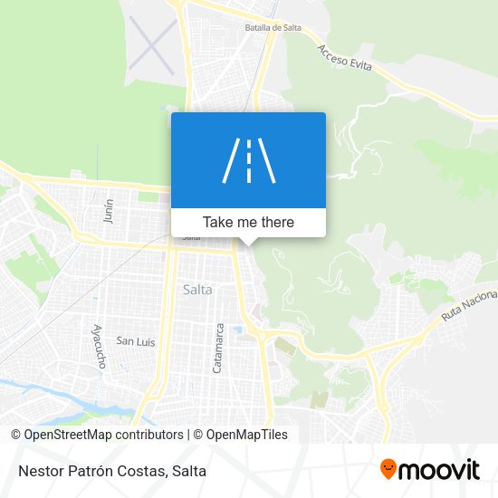 Nestor Patrón Costas map