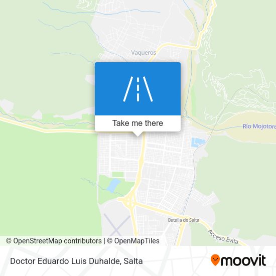 Doctor Eduardo Luis Duhalde map