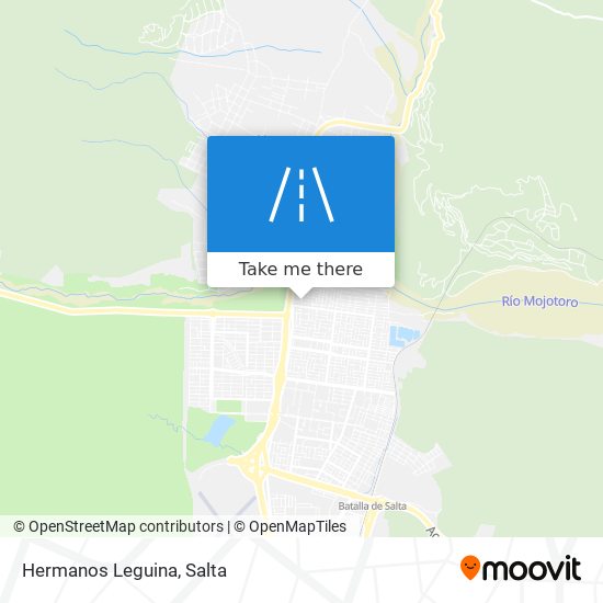 Hermanos Leguina map