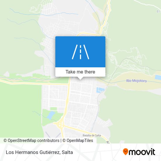 Los Hermanos Gutiérrez map