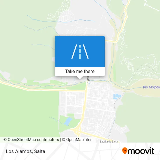 Los Alamos map
