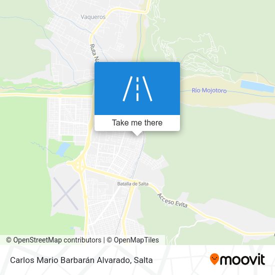 Carlos Mario Barbarán Alvarado map