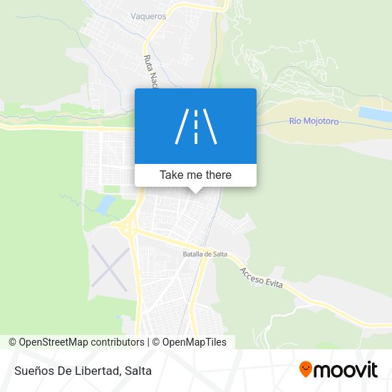 Sueños De Libertad map