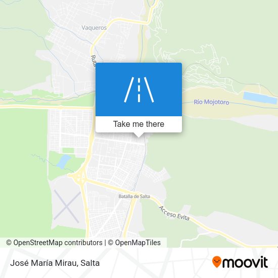 José María Mirau map