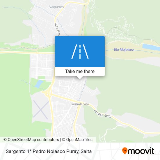 Sargento 1° Pedro Nolasco Puray map