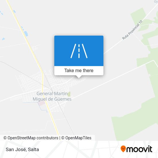 San José map