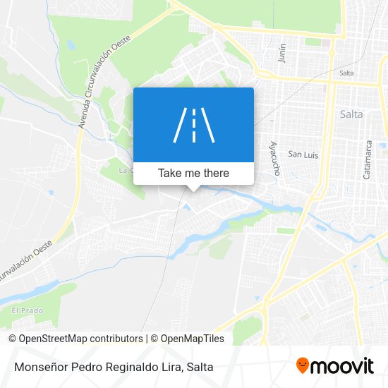 Monseñor Pedro Reginaldo Lira map