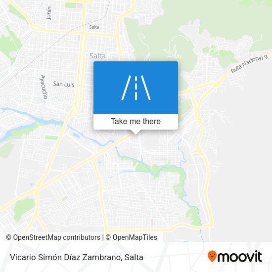 Vicario Simón Díaz Zambrano map